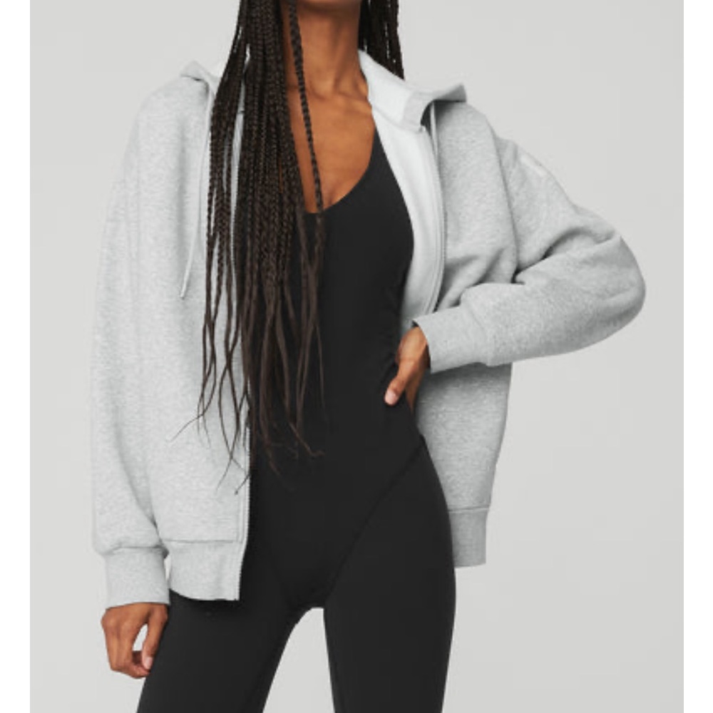 Everyday Full Zip Hoodie - Athletic Heather Grey